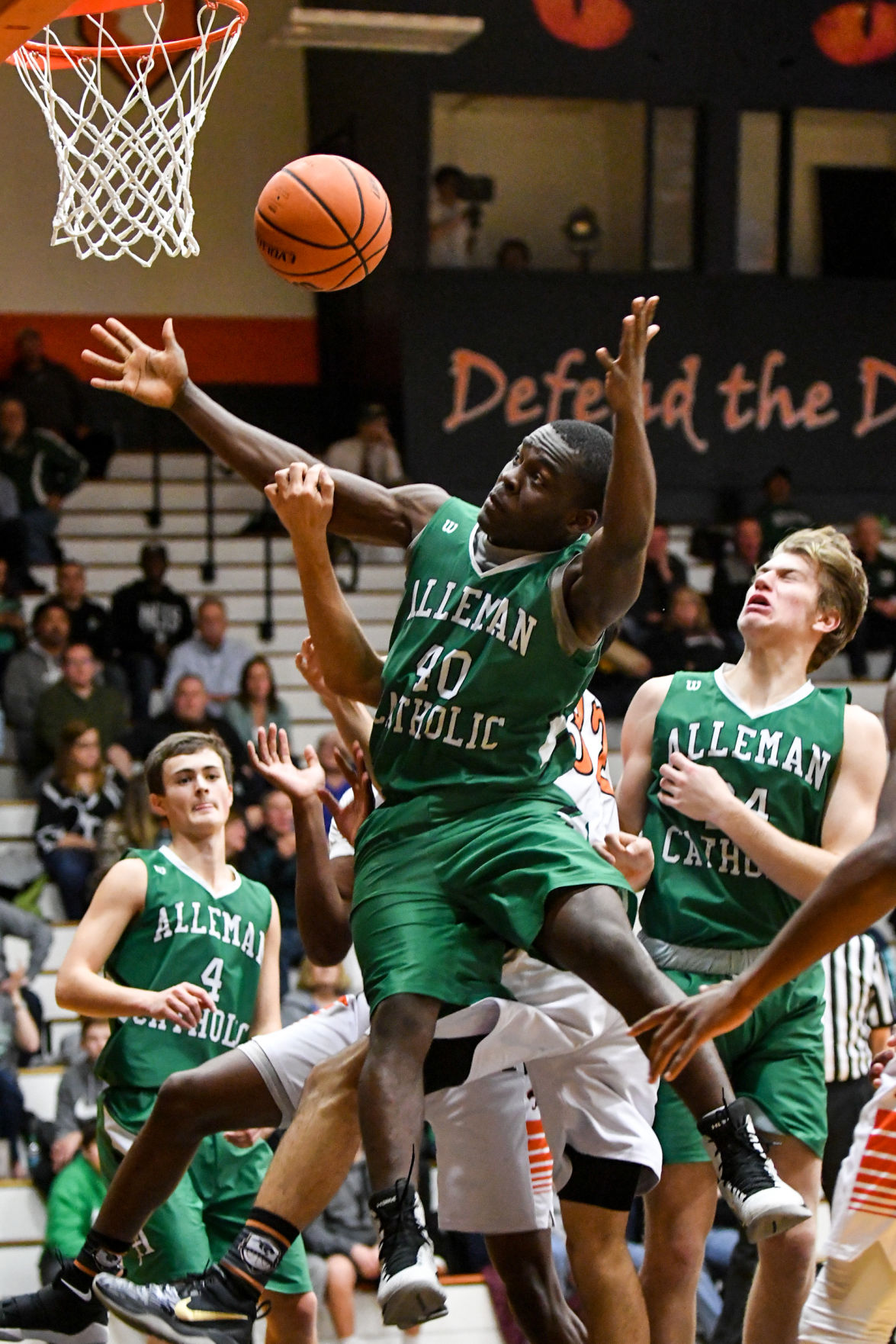 Prep Boys' Basketball: Alleman at United Township